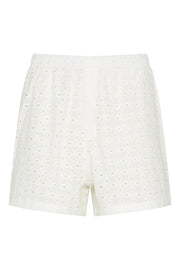 Iberis Boxer Shorts Broderie Off White
