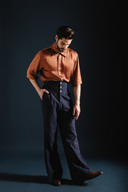 Symbol Pants Striped Orange