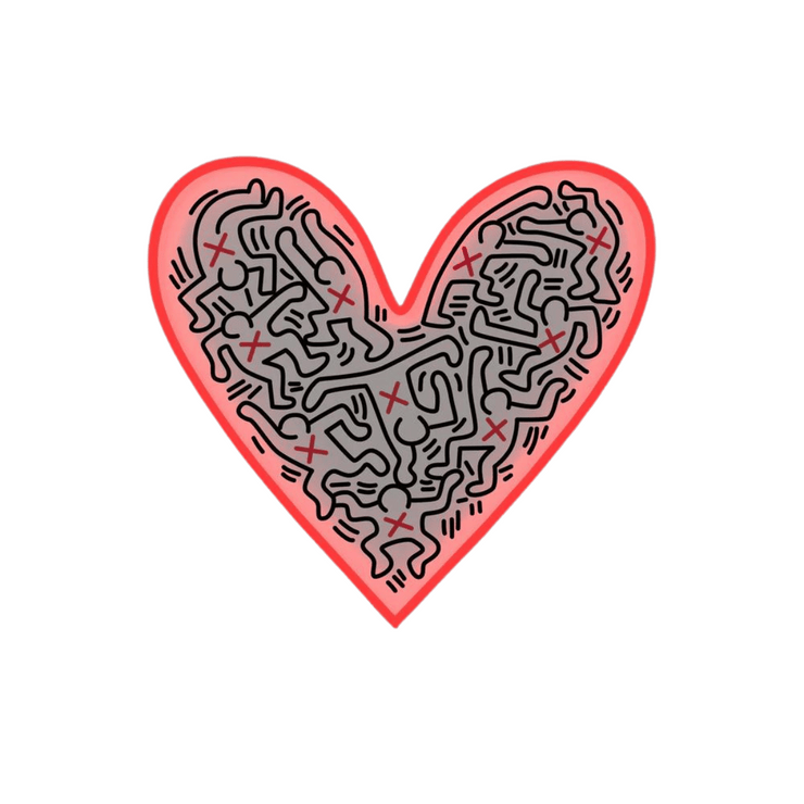 Led Neon – Dance Love YP x Keith Haring
