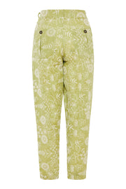 Jacopo Pants Embroidered Light Green