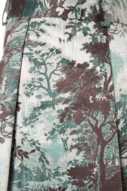 Erbe Pants Green & Grey Printed