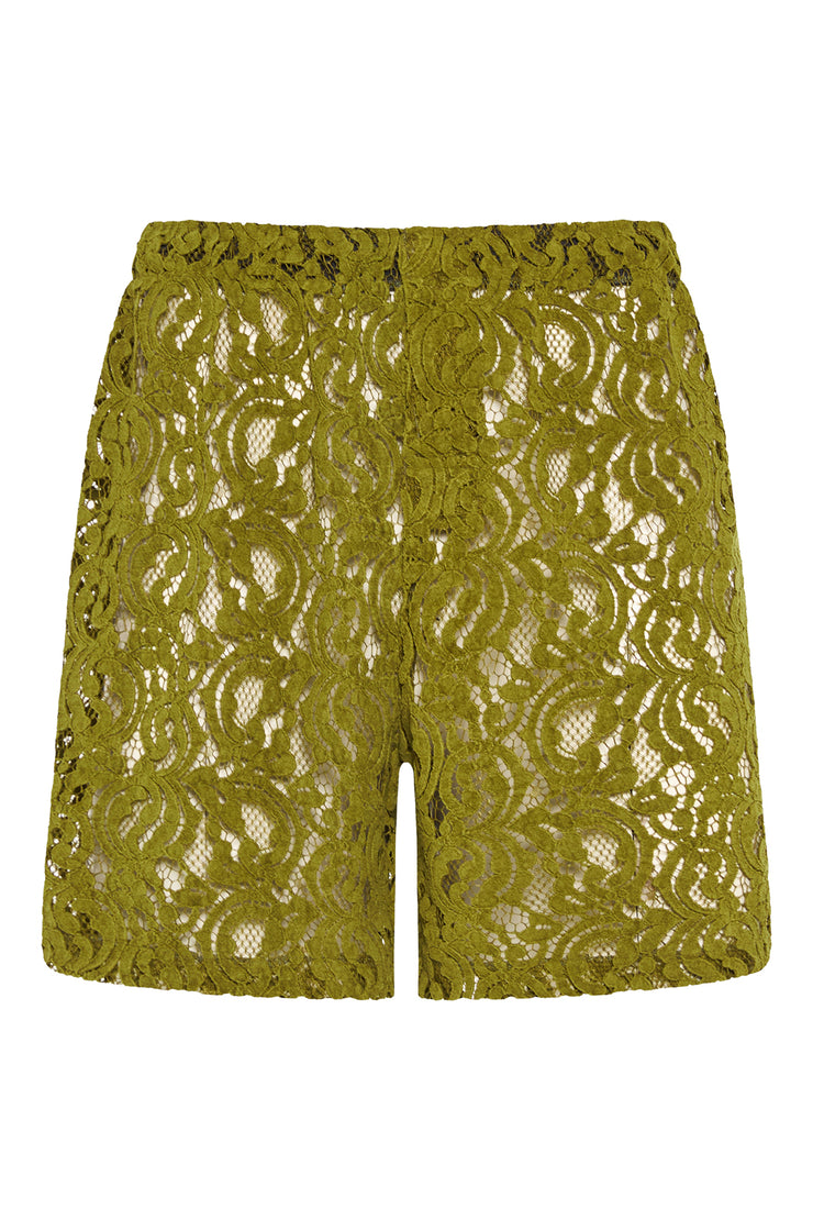 Iberis Boxer Shorts Lace Green