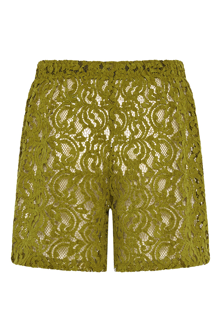 Iberis Boxer Shorts Lace Green