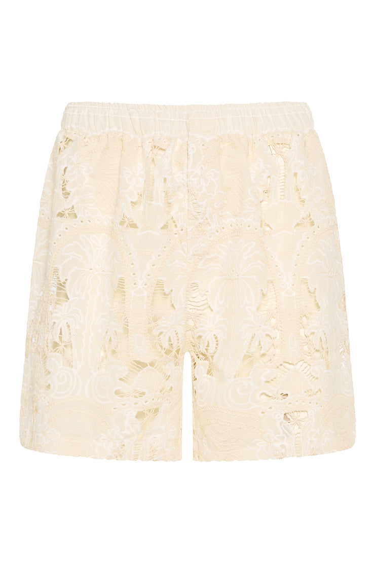 Iberis Boxer Shorts Lace Ecru