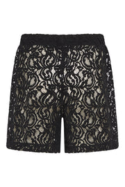 Iberis Boxer Shorts Lace Black