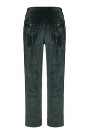 Jacopo Pants Velvet Dark Green