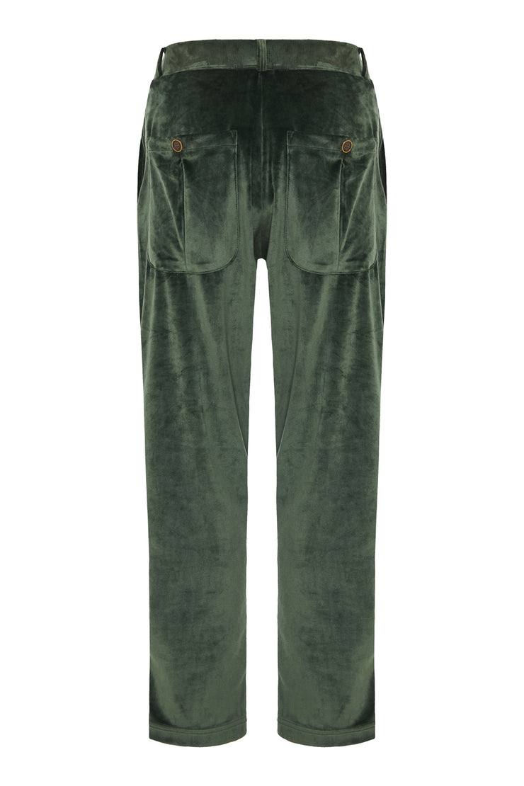 Jacopo Pants Velvet Green