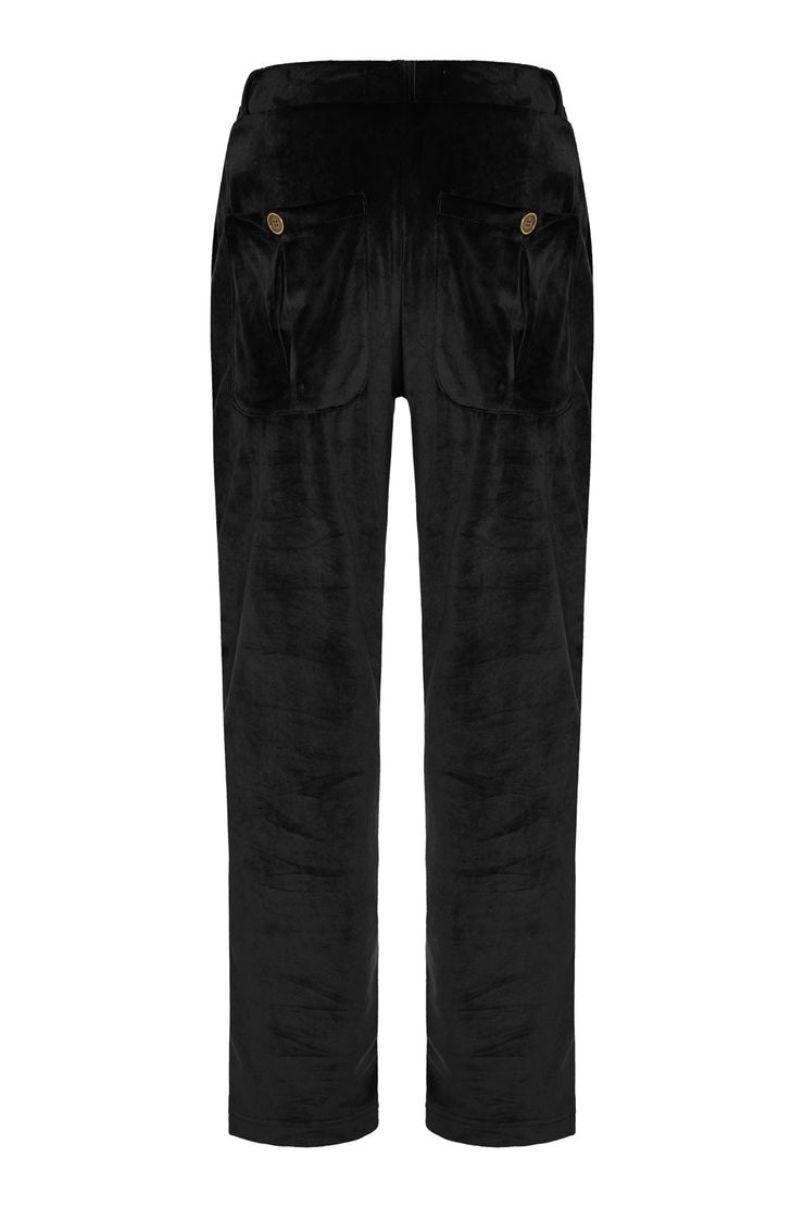 Jacopo Pants Velvet Black