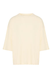 Mirath T-shirt Textured Ecru