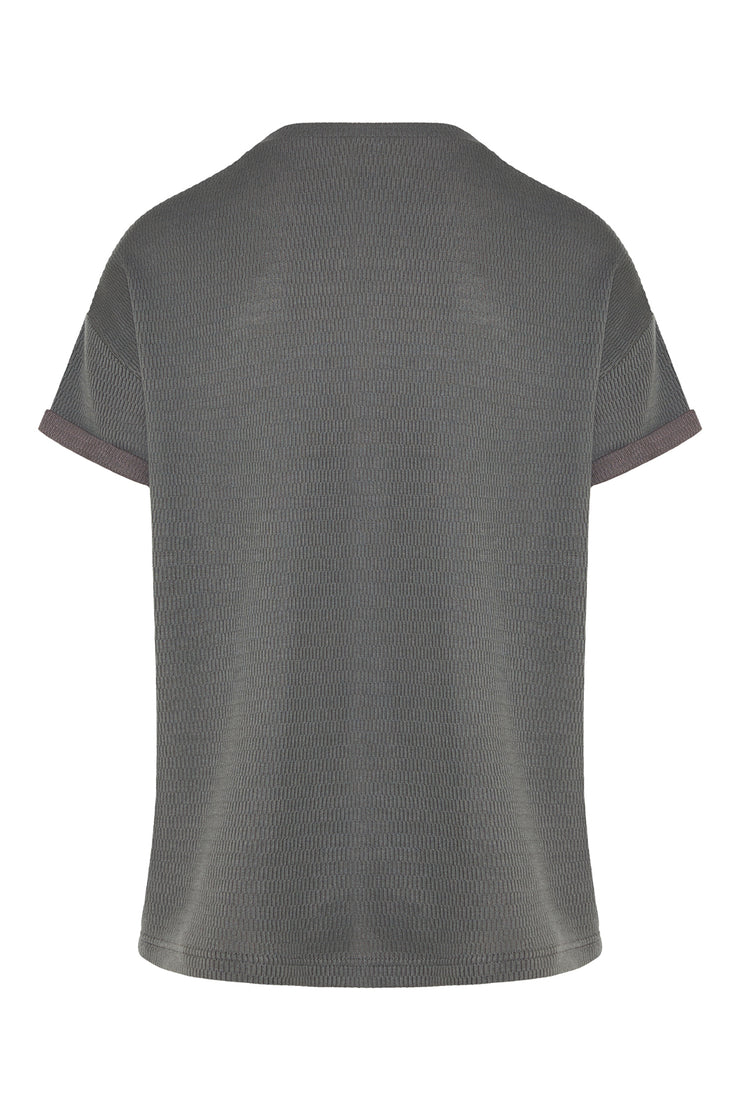 Square T-shirt Grey