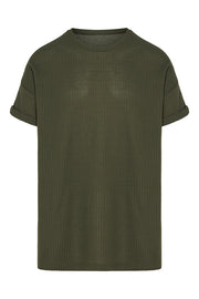 Square T-shirt Army