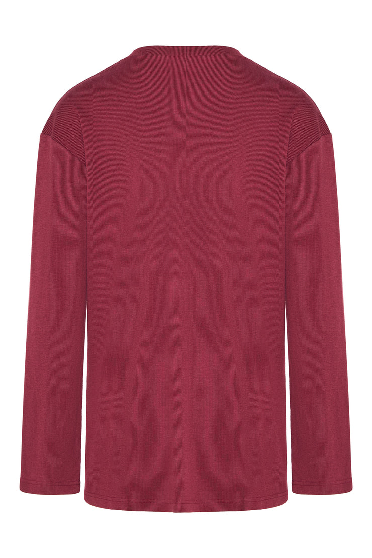 Hebe Blouse Bordeaux