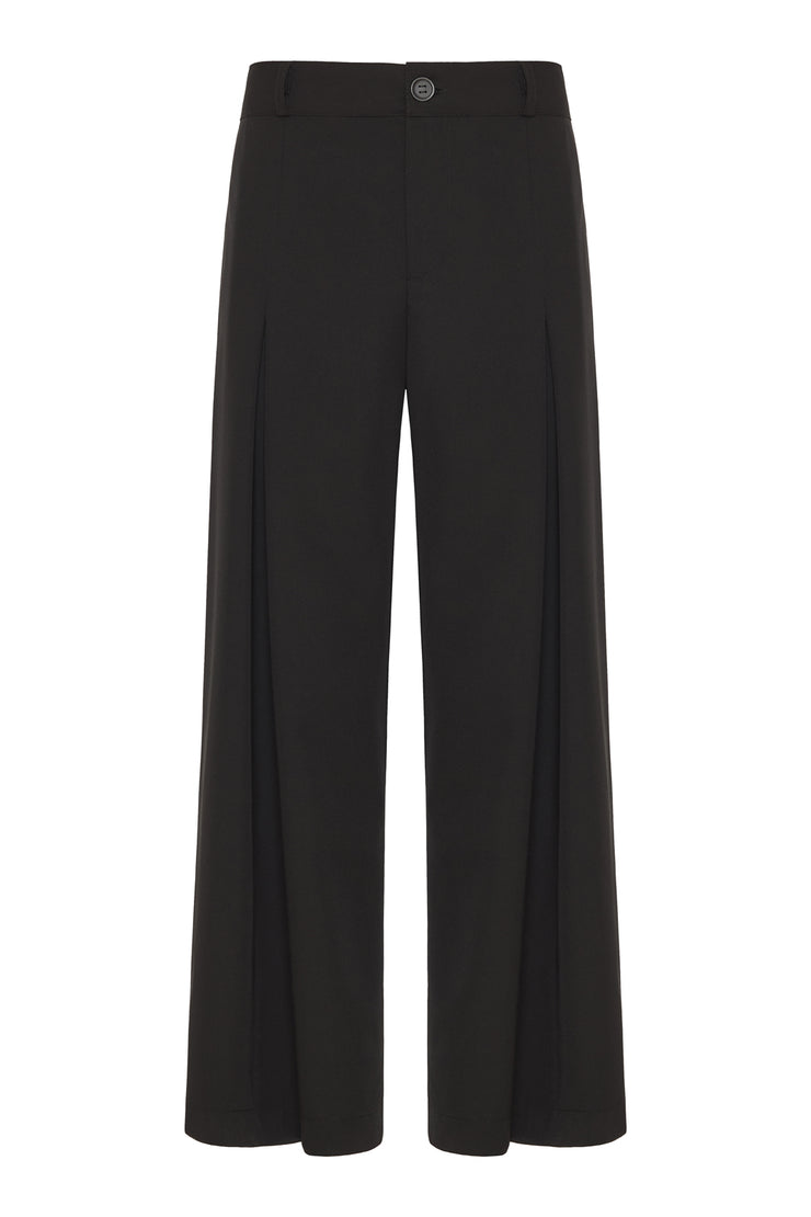 Mosso Cropped Pants Black