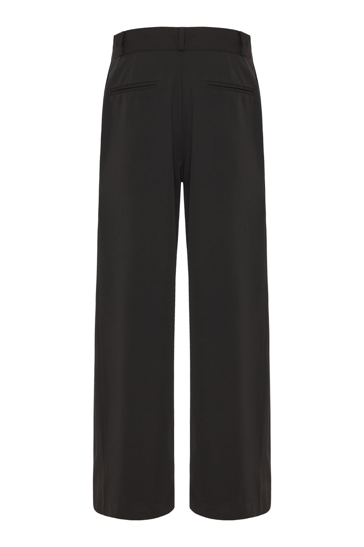 Mosso Cropped Pants Black