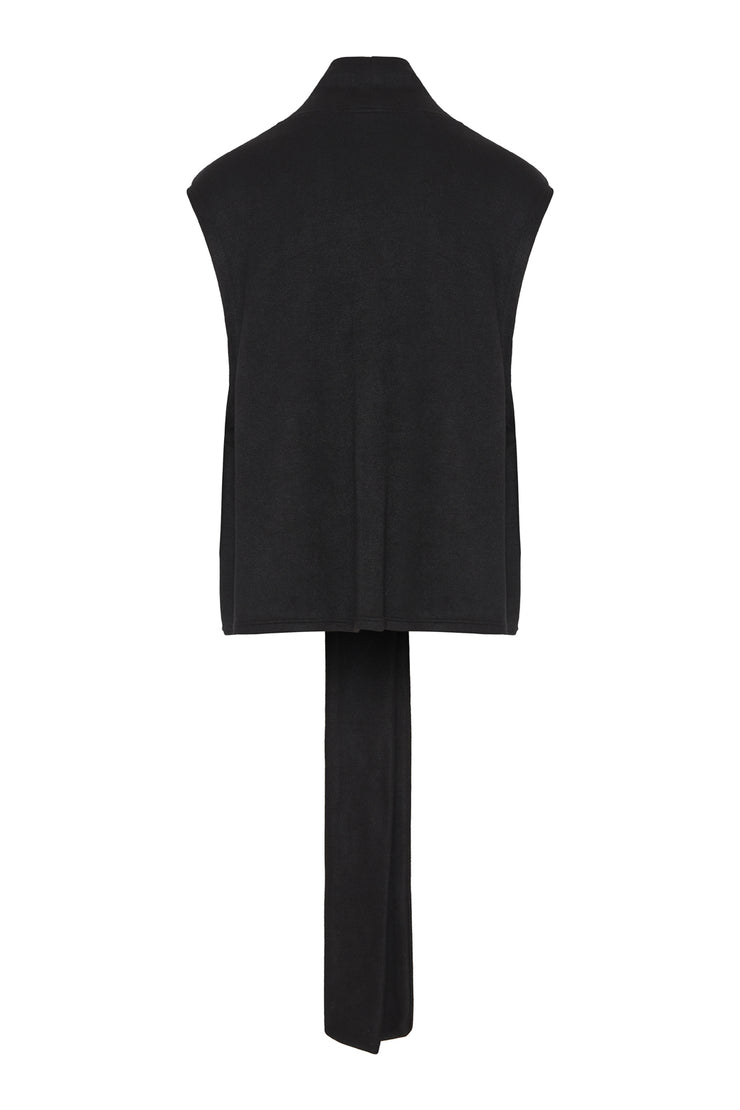 Canto Sleeveless Cardie Black