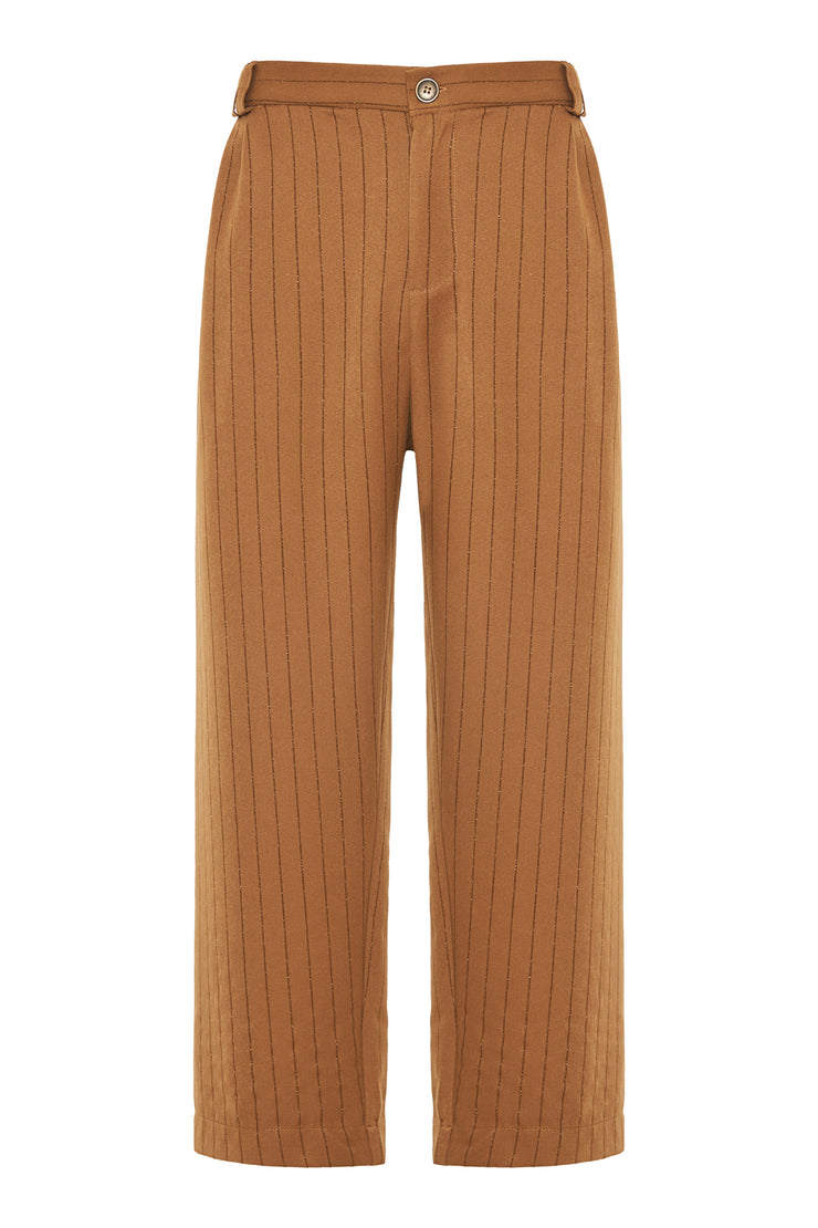 Nando Pants Striped Dijon