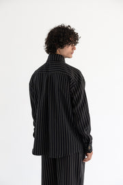 Femora Striped Shirt Black