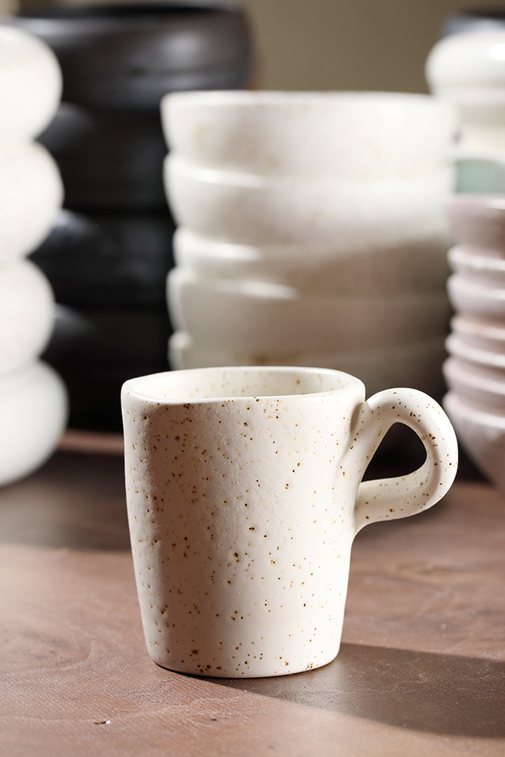 Ceramic Mug Tall White