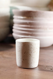 Ceramic white espresso cup