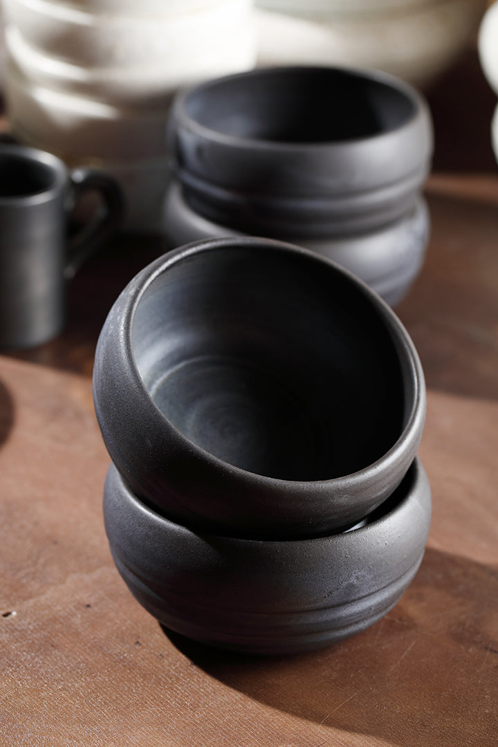 Ceramic Bowl Black