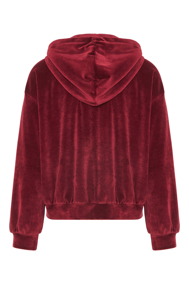 Dean Cardigan Bordeaux