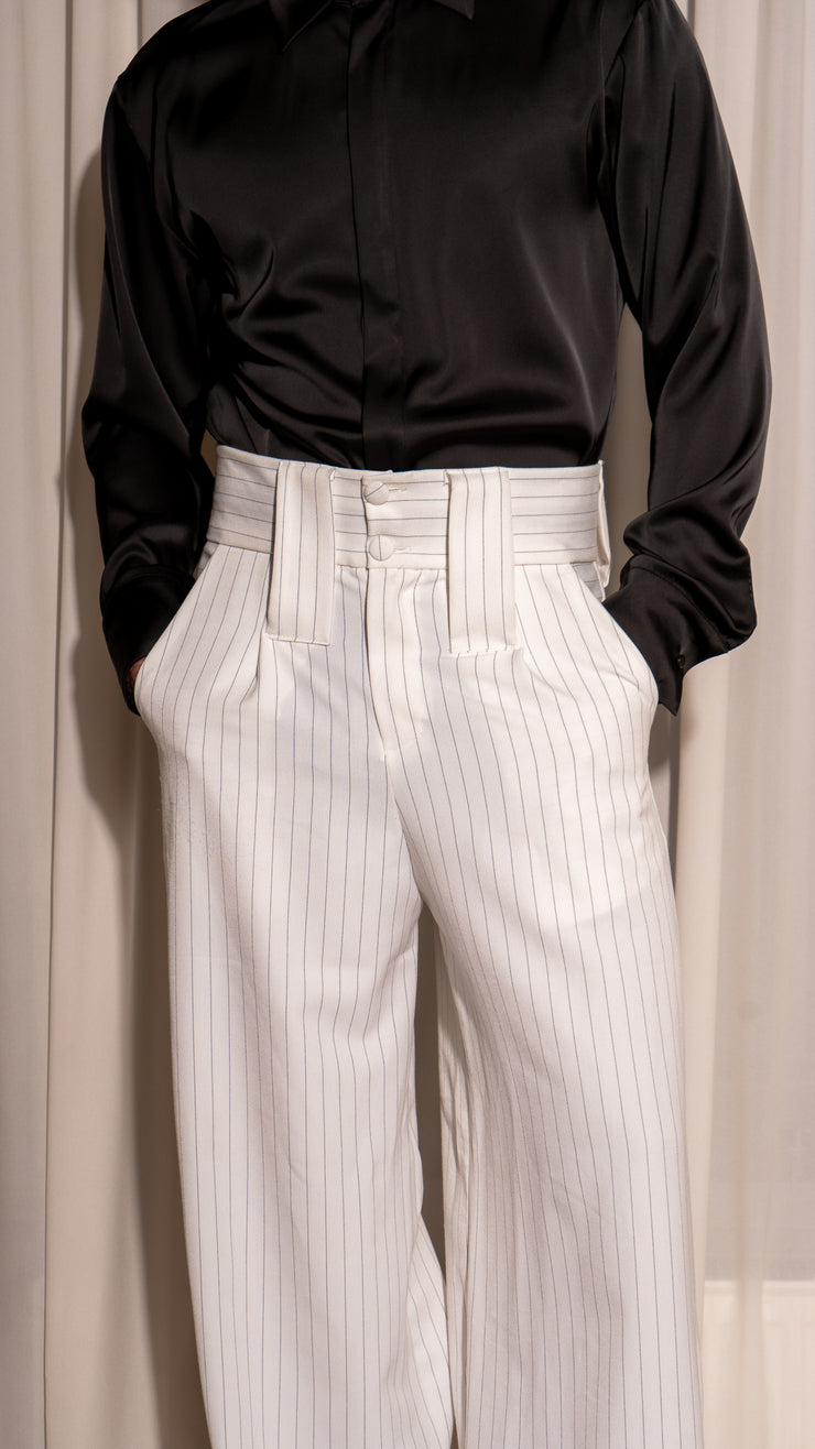 Ottavio Pants Striped White