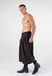 Kuss Cropped Pants Black