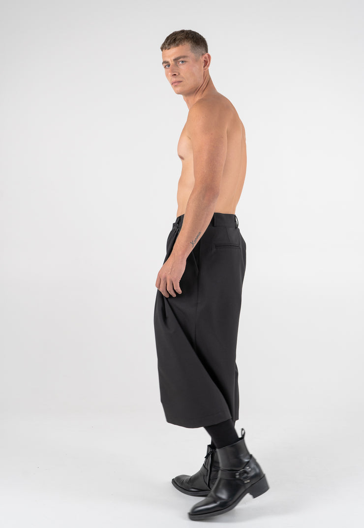 Kuss Cropped Pants Black