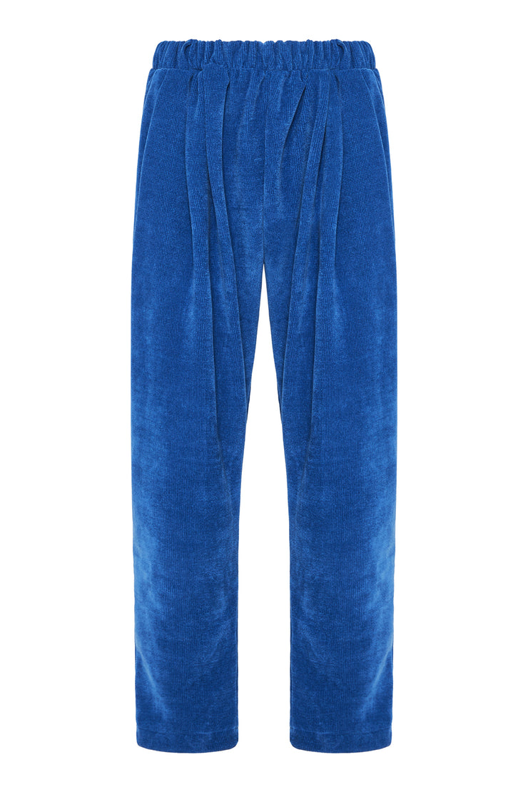 Jacopo Pants Textured Blue