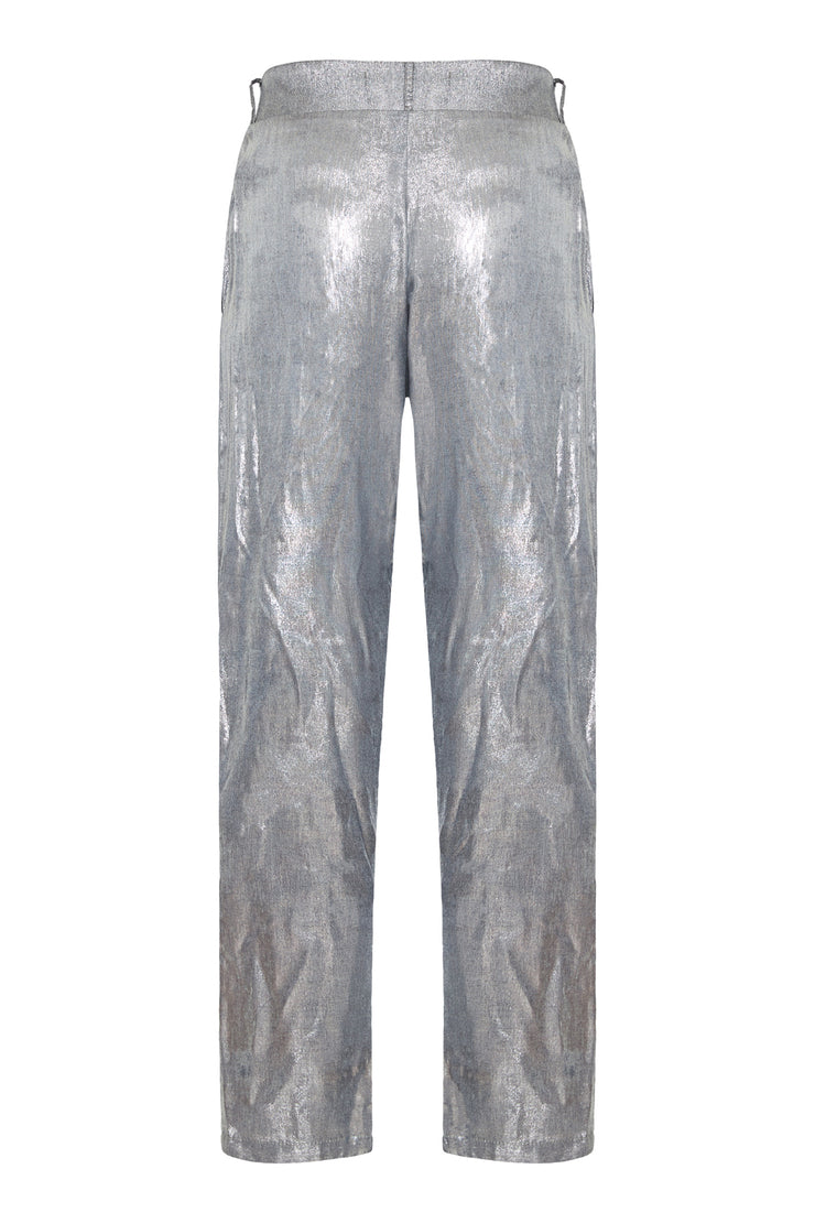 Jacopo Pants Metallic Silver