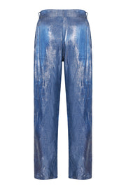 Jacopo Pants Metallic Blue