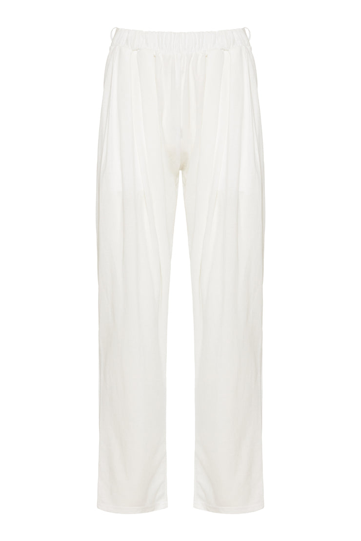 Jacopo Pants Velvet White