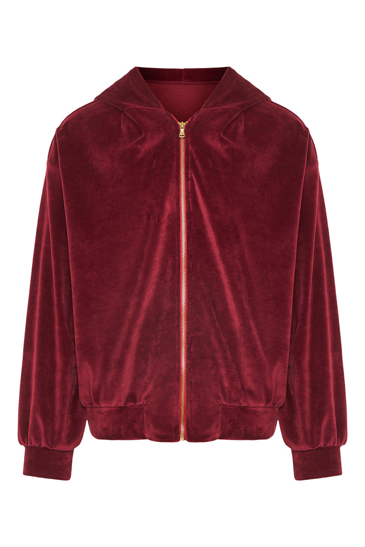 Dean Cardigan Bordeaux