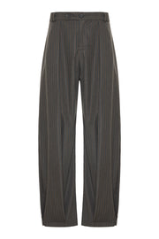 Mae Pants Striped Grey