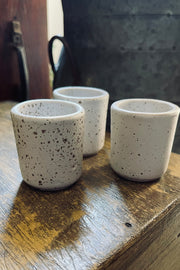 Ceramic white espresso cup