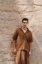 Enzo Shirt Light Brown