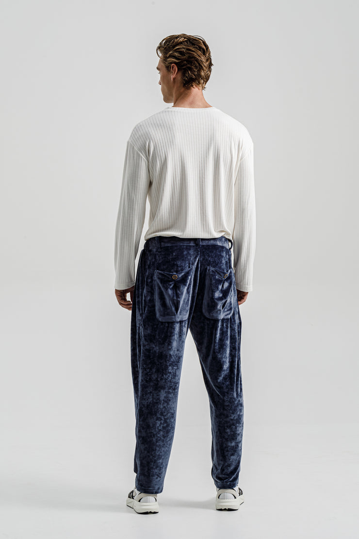 Jacopo Pants Velvet Blue