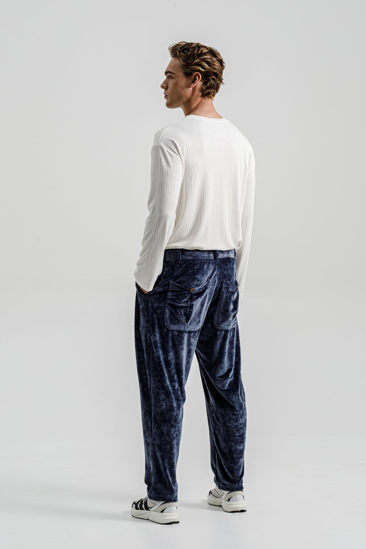 Jacopo Pants Velvet Blue