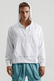 Cocito Hooded Anorak White