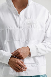 Cocito Hooded Anorak White