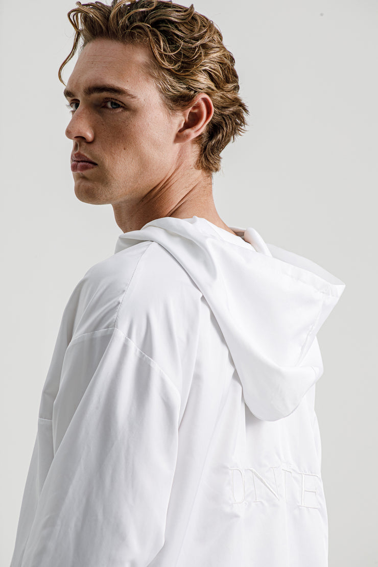 Cocito Hooded Anorak White