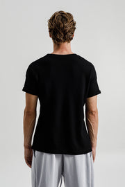 Square T-shirt Black