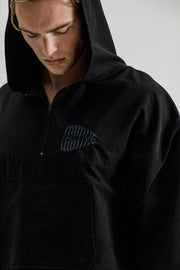 Cocito Hooded Anorak Black