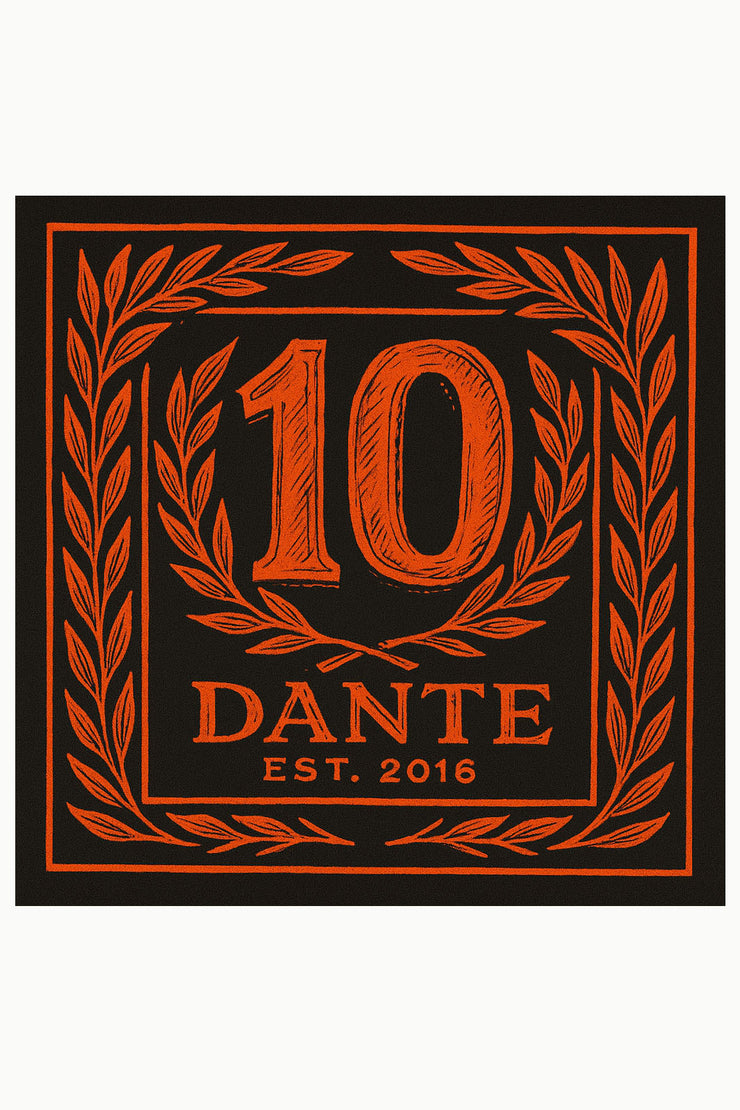 10 Years Scarf Black