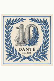 10 Years Scarf Blue