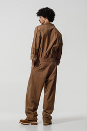 Wingman Jumpsuit Brown