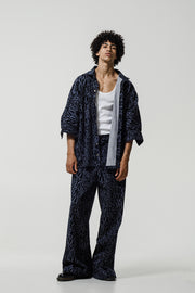 Altitude Jacket Denim Animal Printed