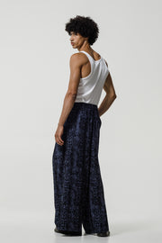 Kleos Pants Denim Snake Printed