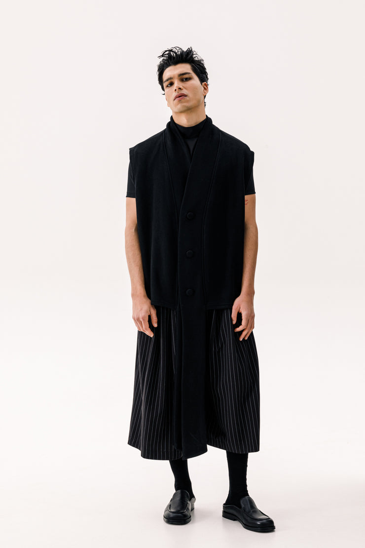 Canto Sleeveless Cardie Black