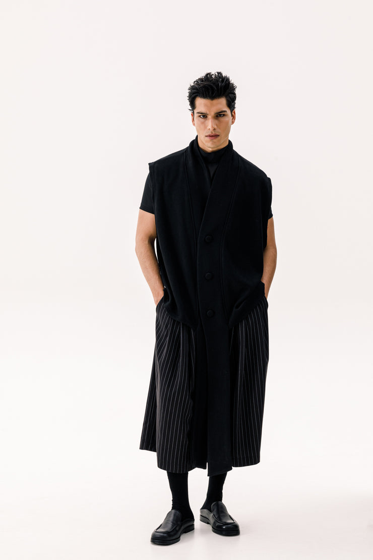 Canto Sleeveless Cardie Black